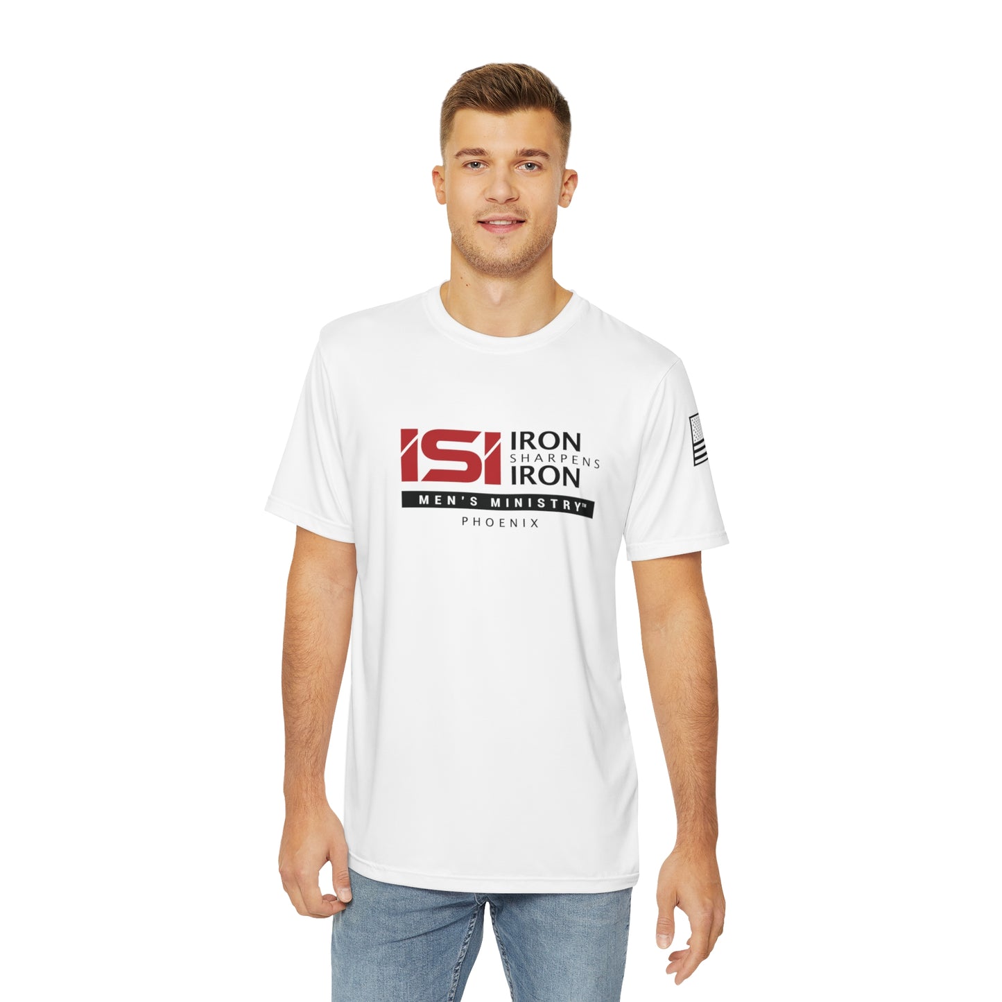 ISIMM V2 with Sleeve Print - Fitted Tee