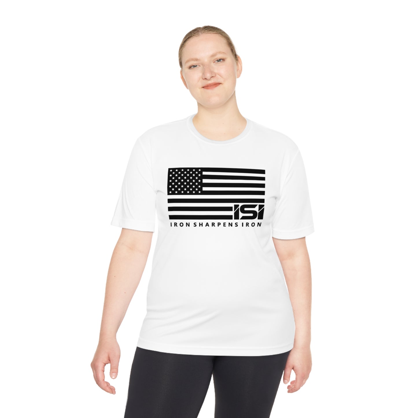 ISI Flag - Unisex Moisture Wicking Tee