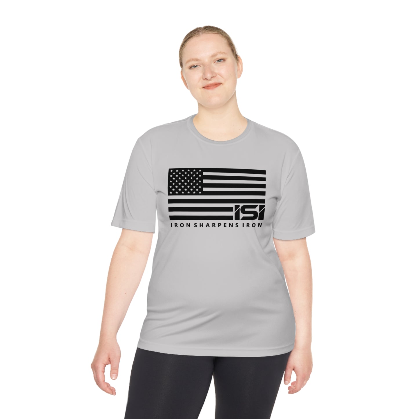 ISI Flag - Unisex Moisture Wicking Tee