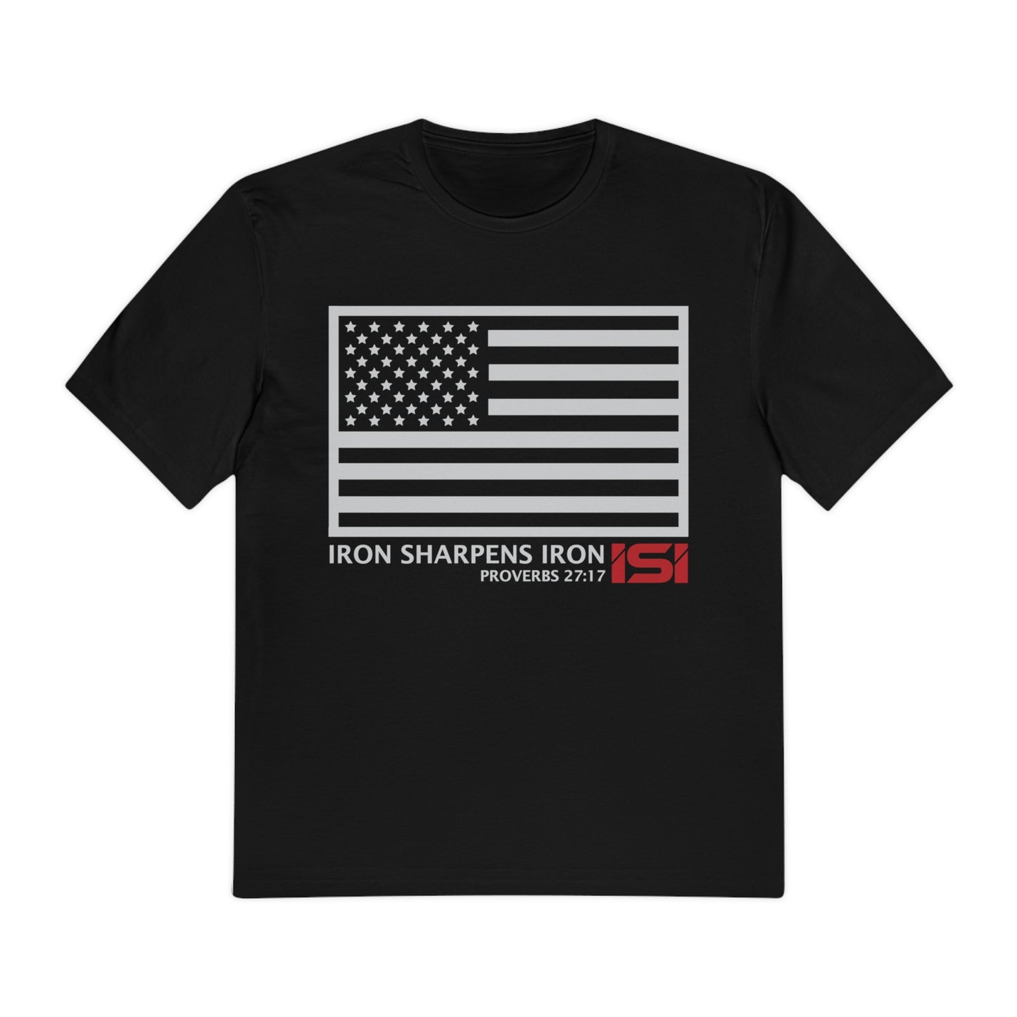 Iron Sharpens Iron American Flag - Classic Tee