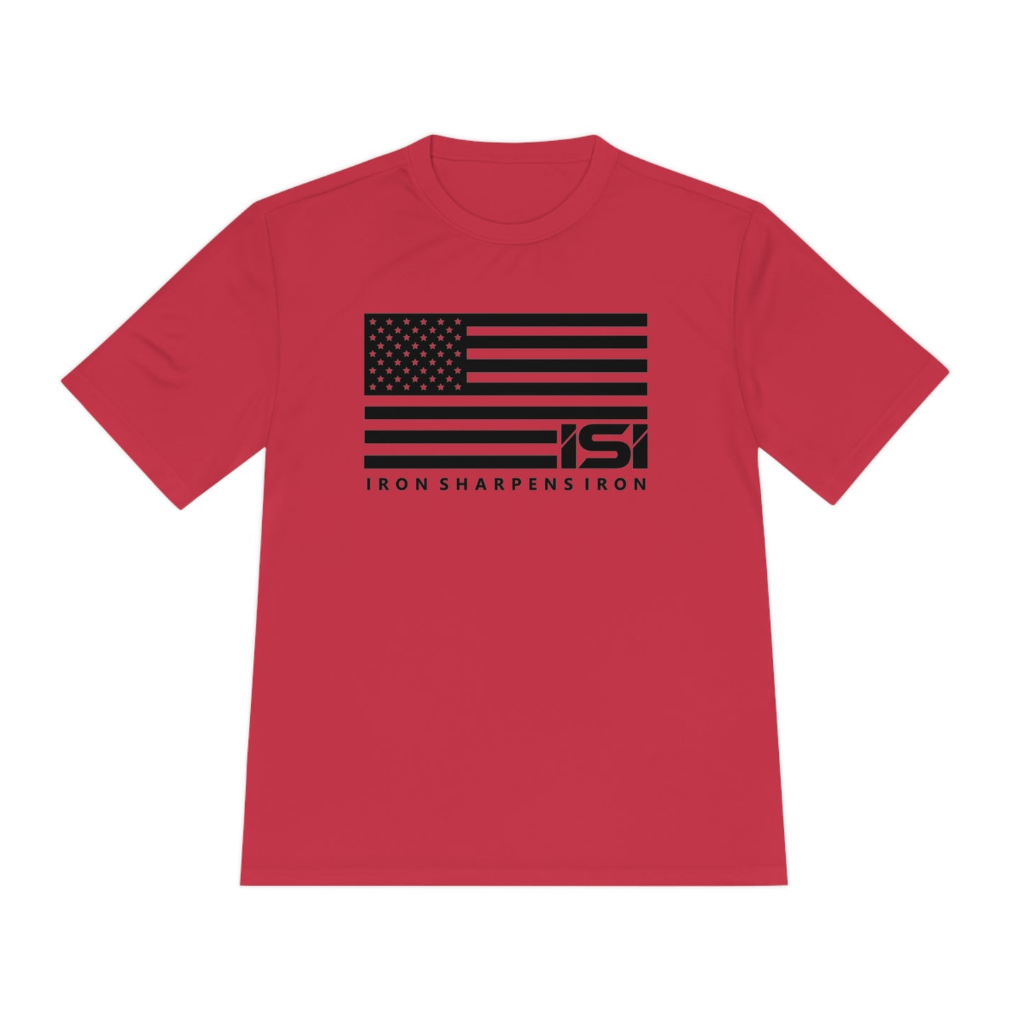 ISI Flag - Unisex Moisture Wicking Tee