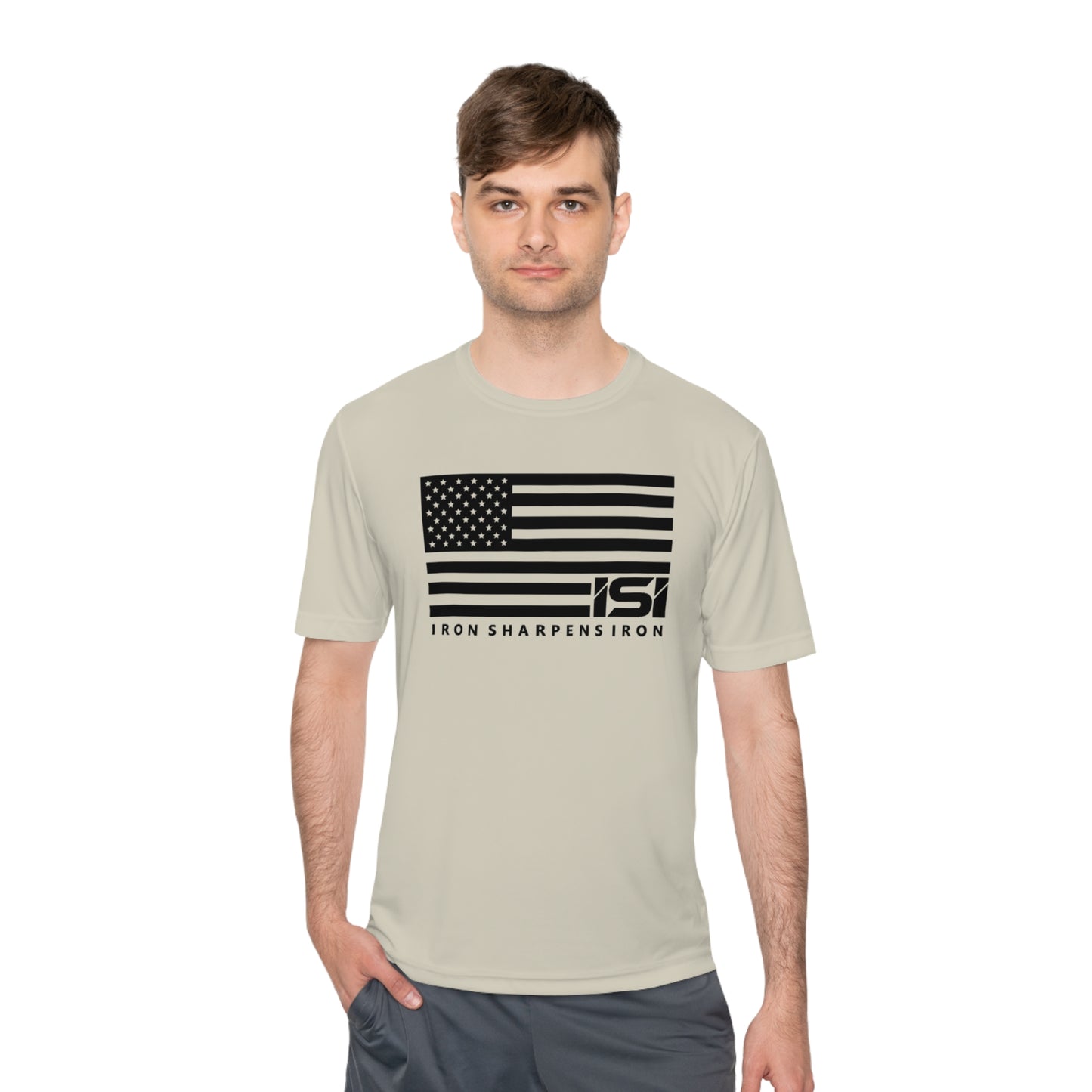 ISI Flag - Unisex Moisture Wicking Tee