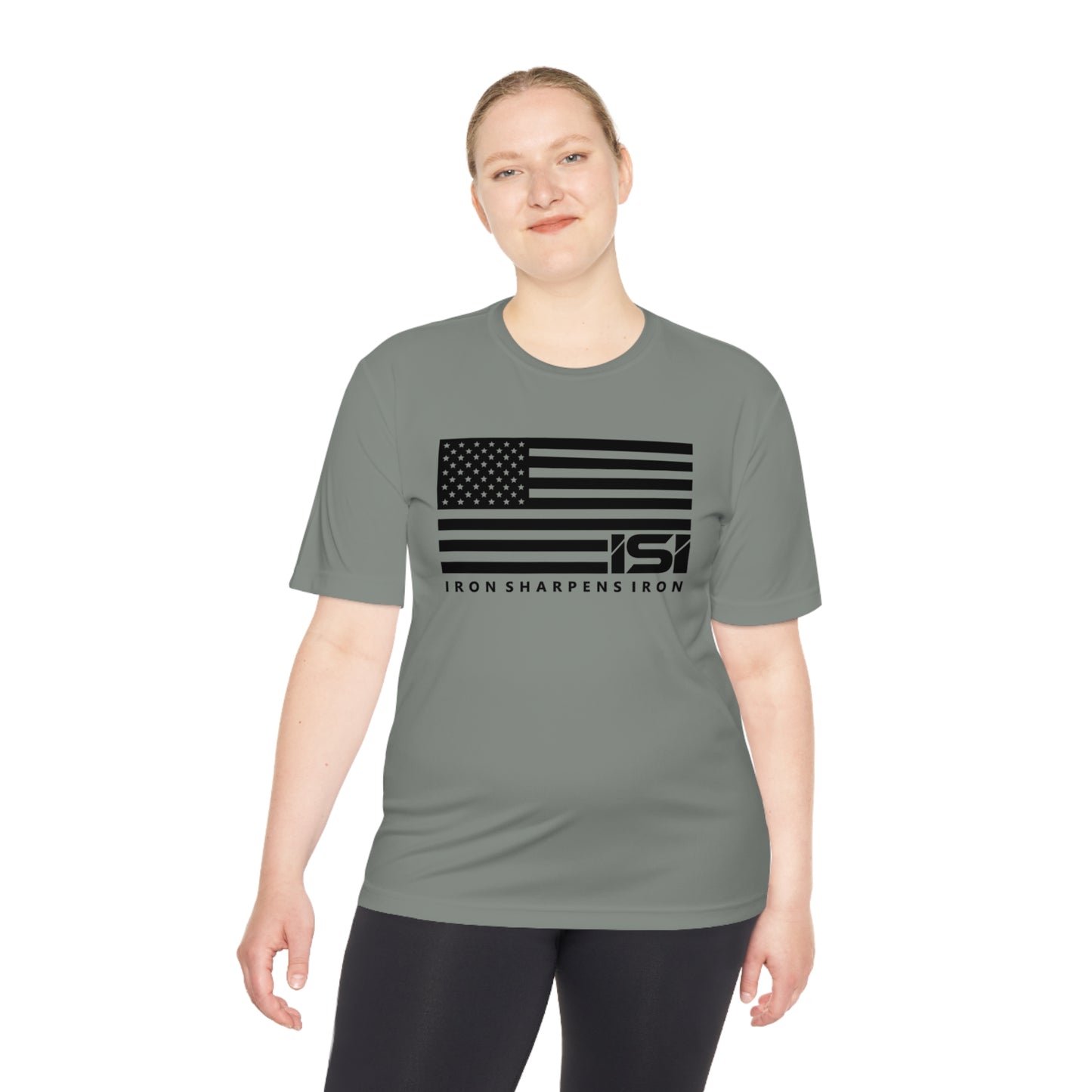 ISI Flag - Unisex Moisture Wicking Tee