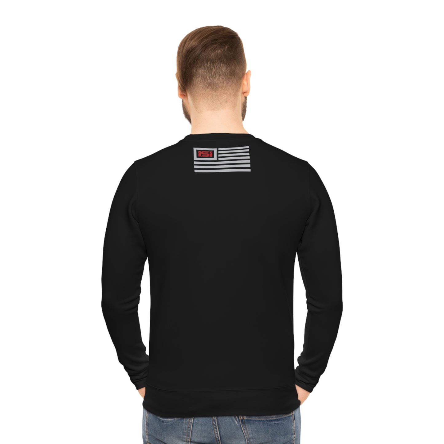 Sharpen Yourself Sharpen Others with Back Tag Print - Fitted Long Sleeve