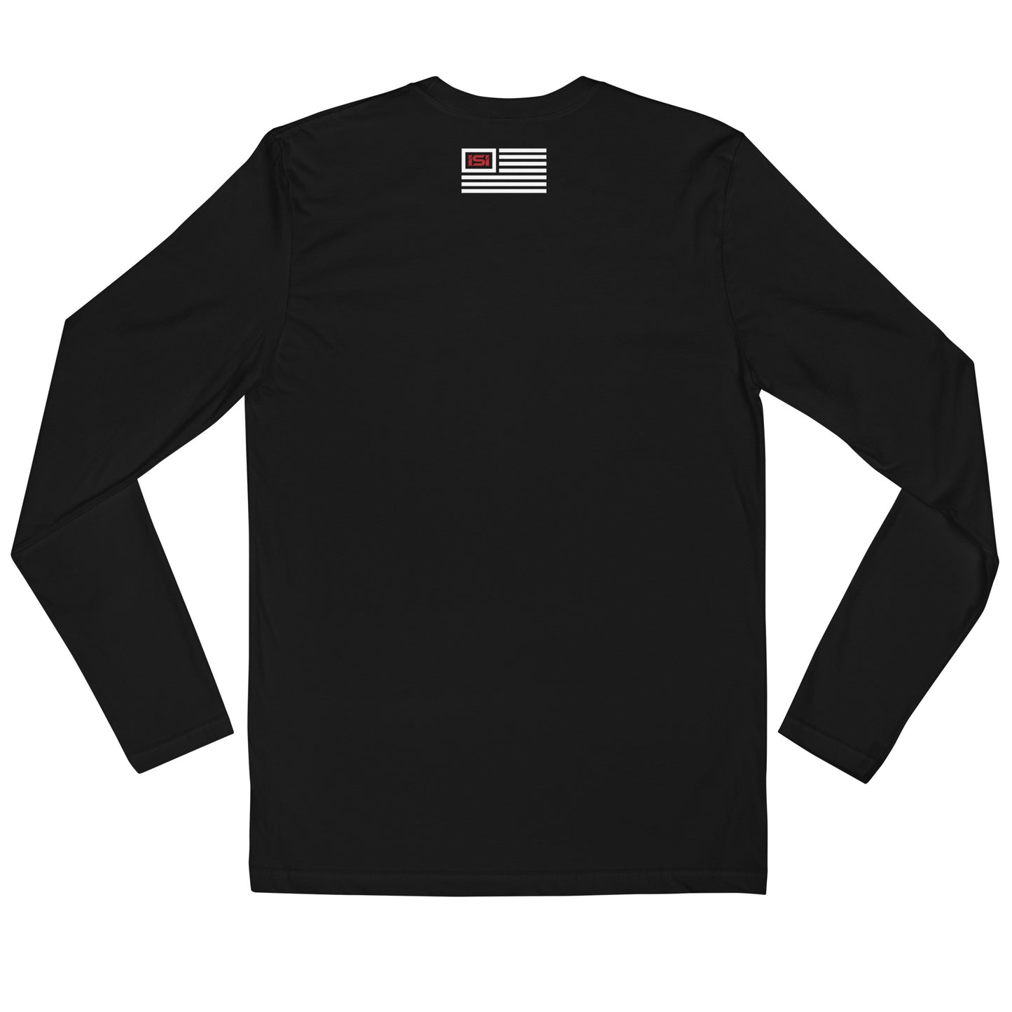 ISIMM V2 with Back Tag Print - Fitted Long Sleeve