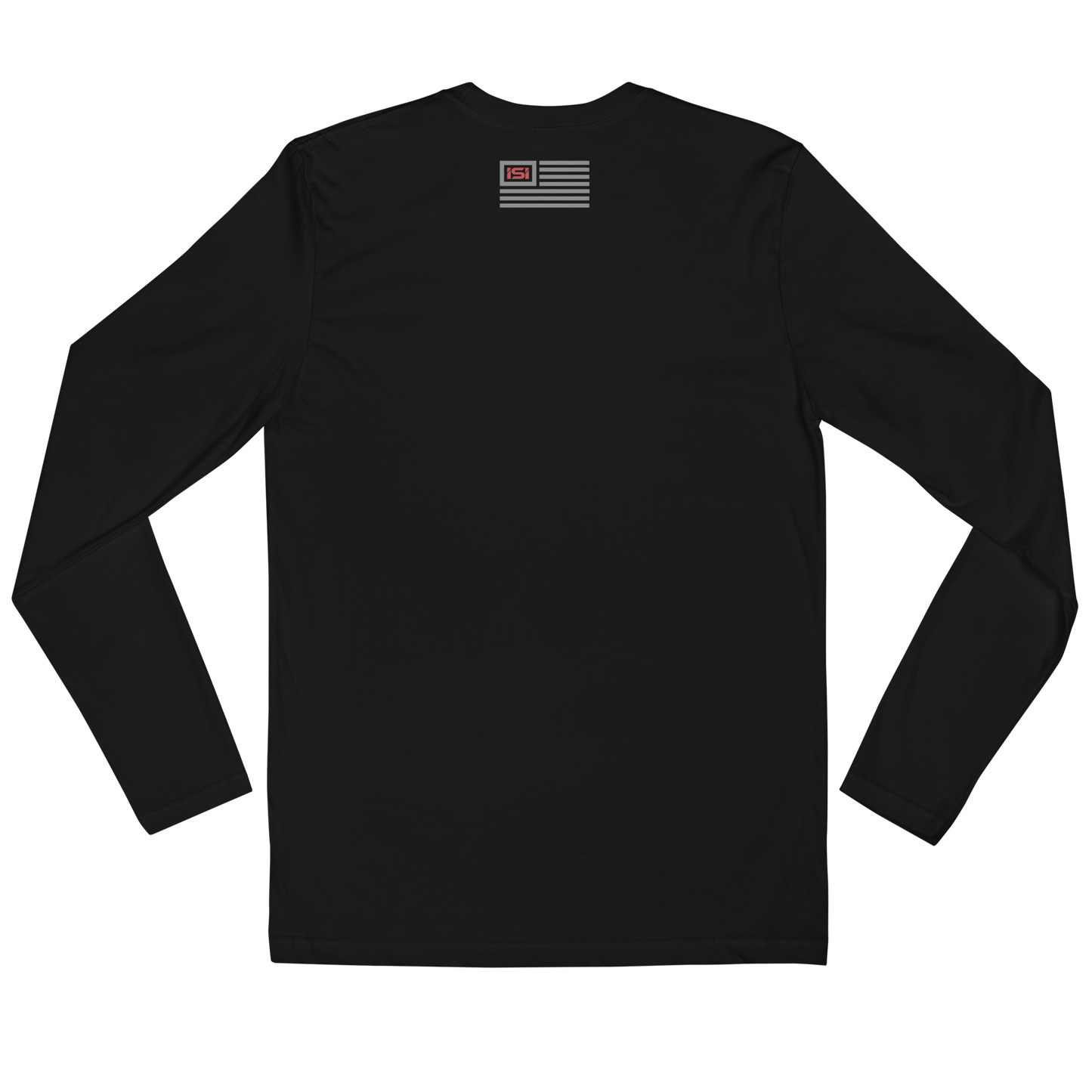 ISIMM V2 with Back Tag Print - Fitted Long Sleeve