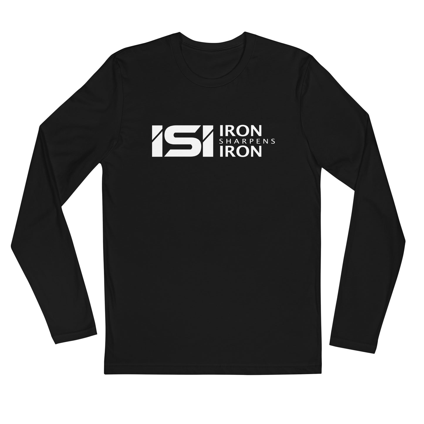 ISIMM V2 with Back Tag Print - Fitted Long Sleeve