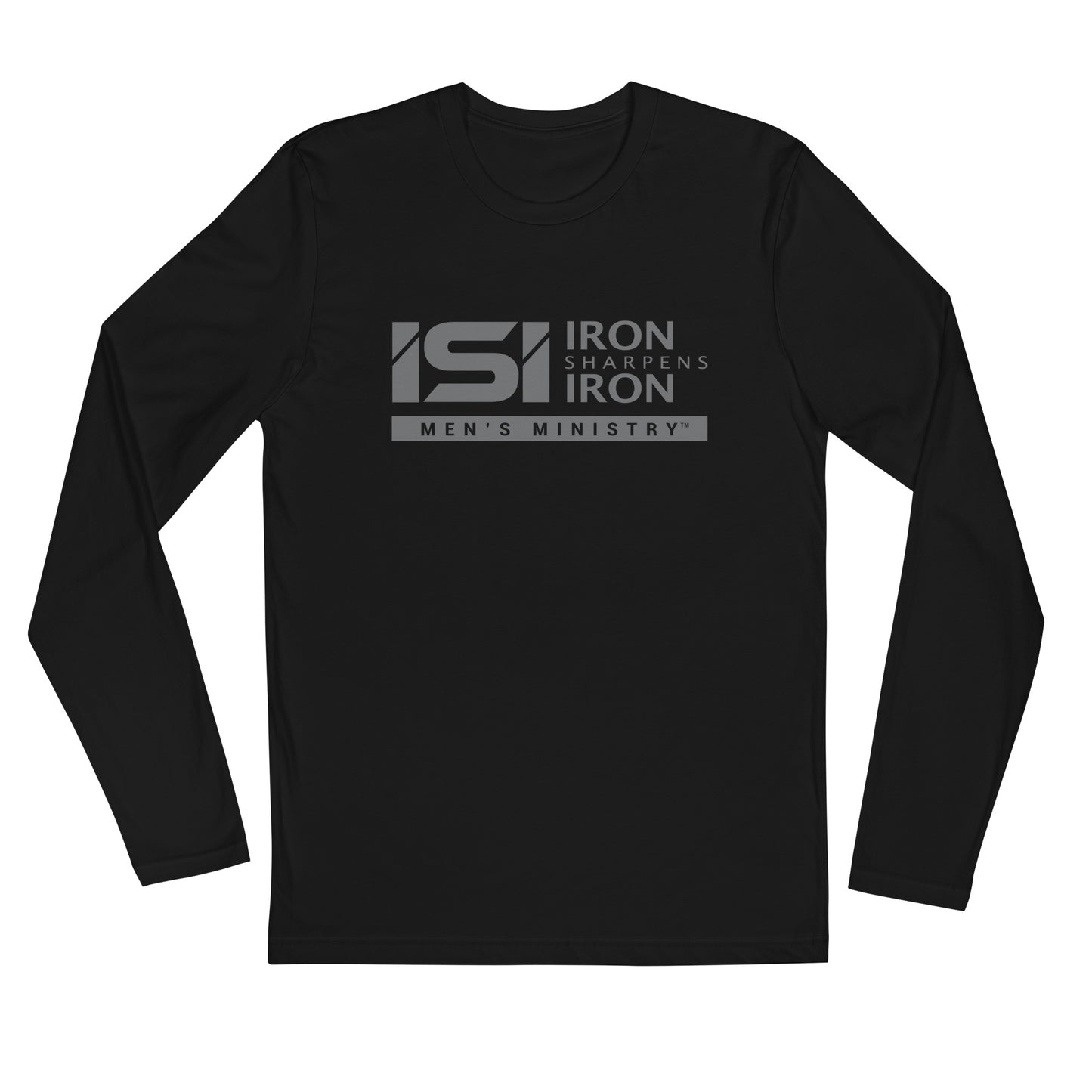 ISIMM V2 with Back Tag Print - Fitted Long Sleeve