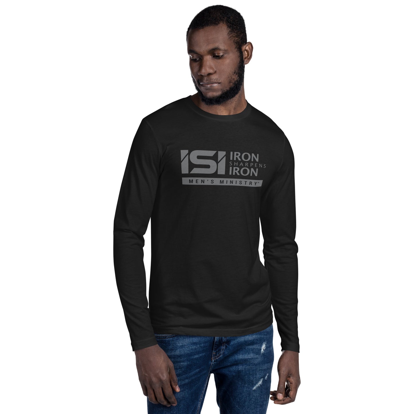 ISIMM V2 with Back Tag Print - Fitted Long Sleeve