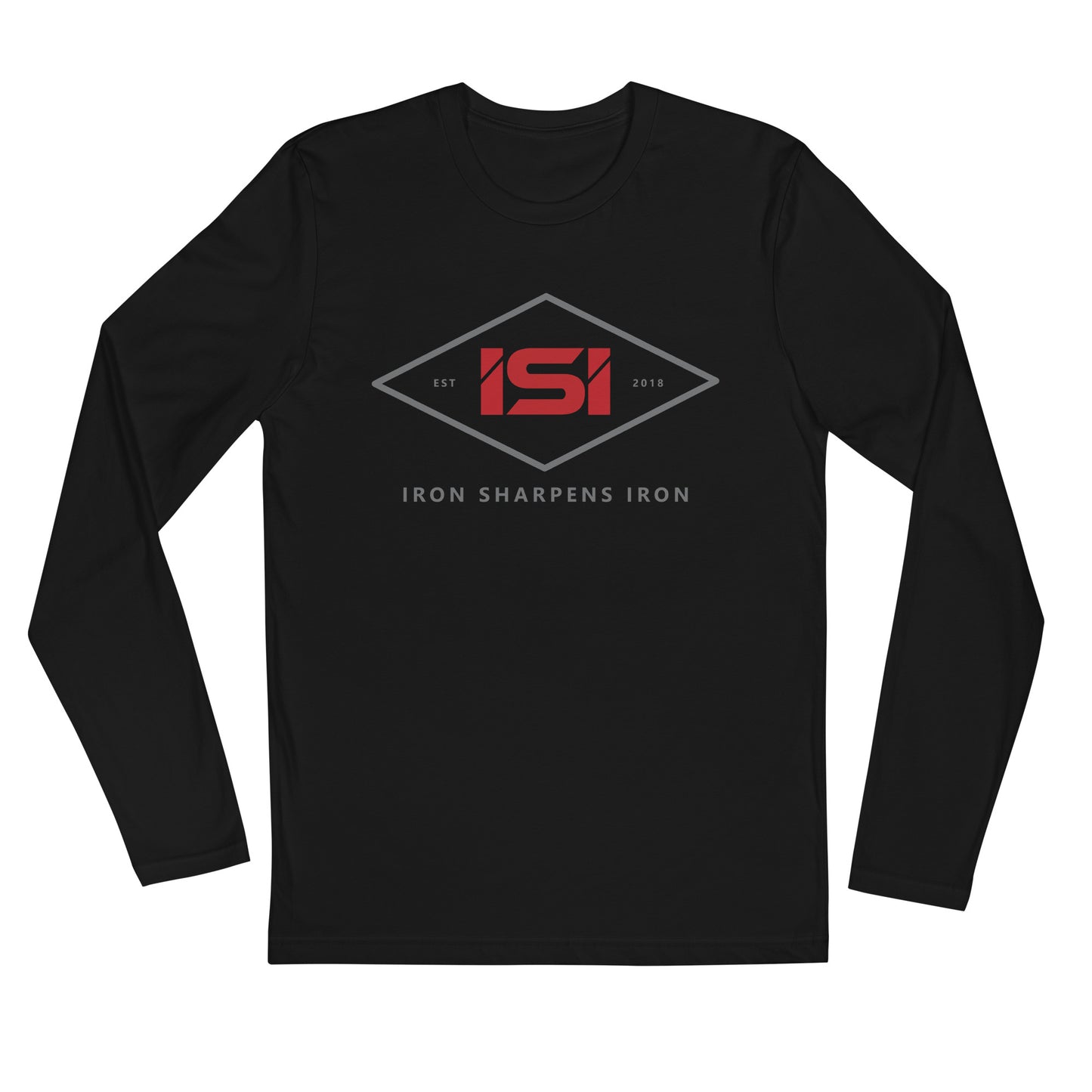 Long Sleeve Fitted Crew