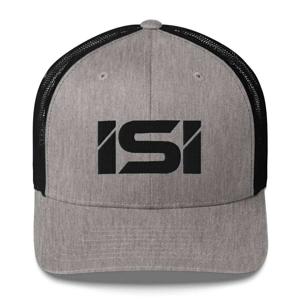 ISI Retro Trucker Hat - Black