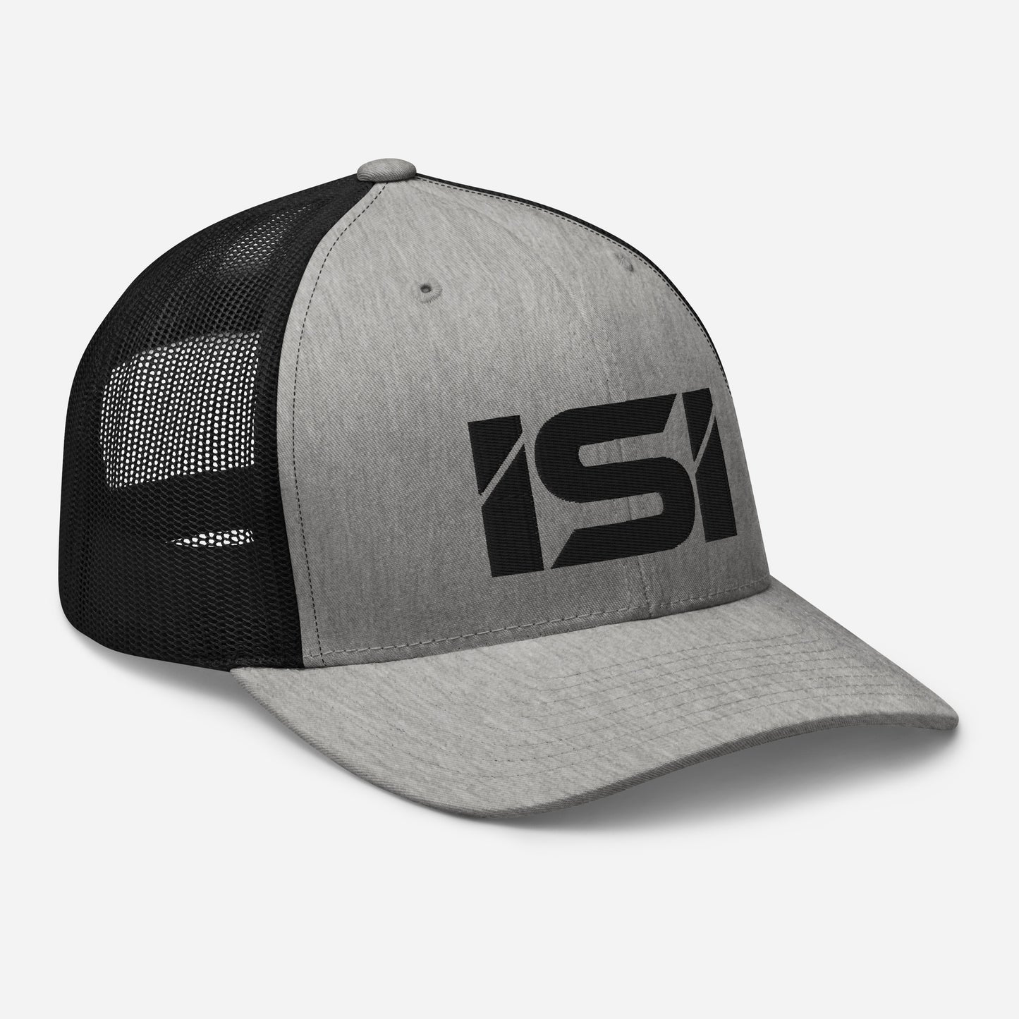ISI Retro Trucker Hat - Black