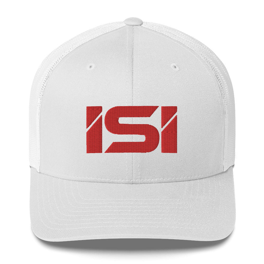 ISI Retro Trucker Hat - Red