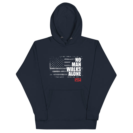 ISI No Man Walks Alone Unisex Hoodie