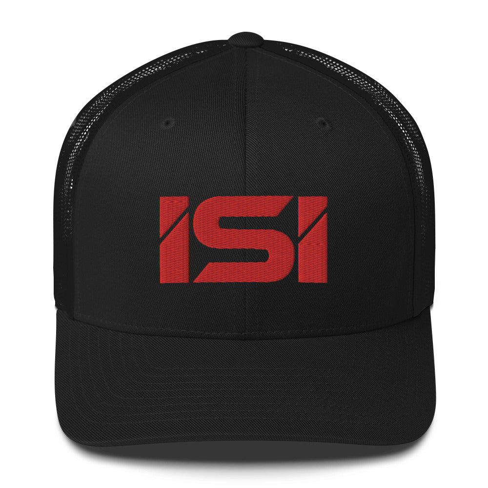 ISI Retro Trucker Hat - Red